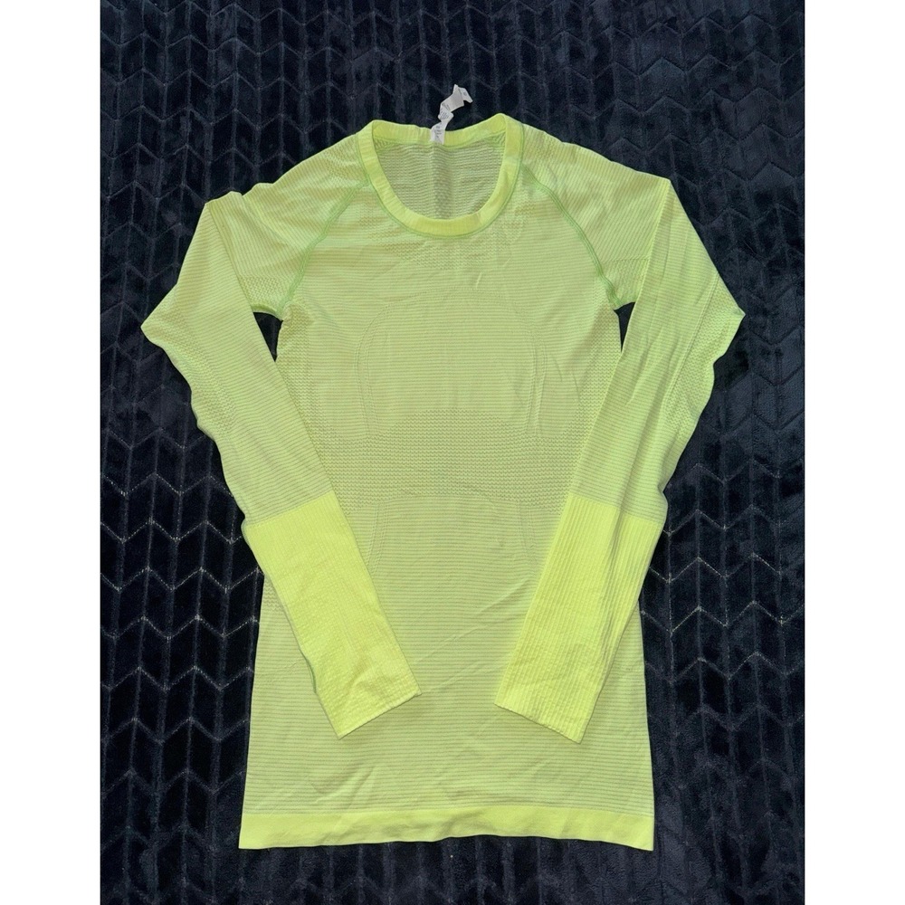 Lululemon Women's Swiftly Tech Long Sleeve 2.0 Race Length Electric Size 4